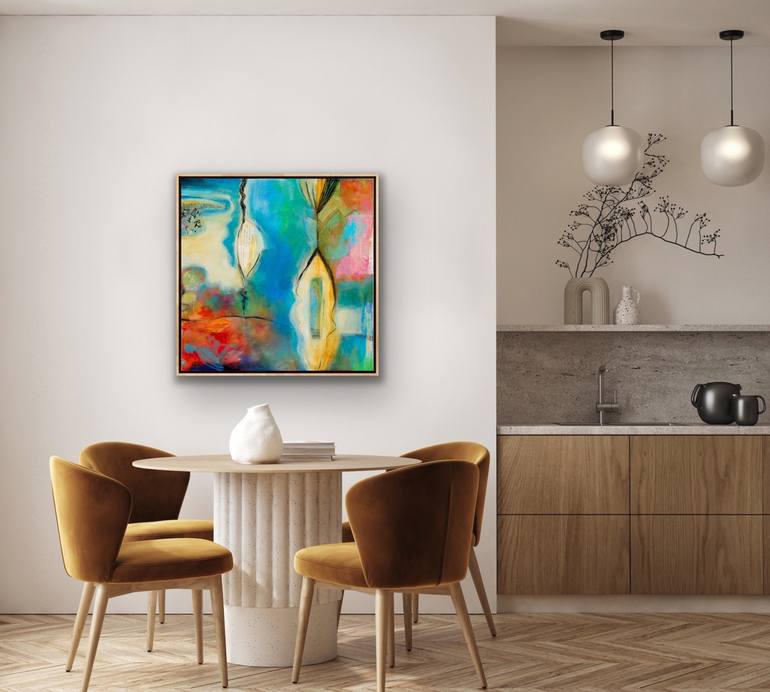 Original Abstract Painting by Debbie Dicker