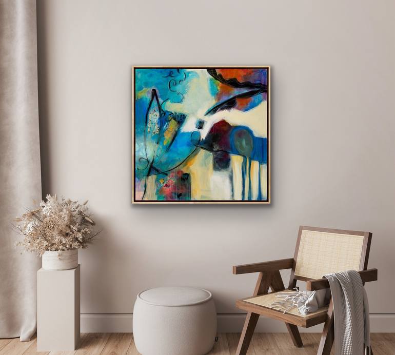 Original Abstract Painting by Debbie Dicker