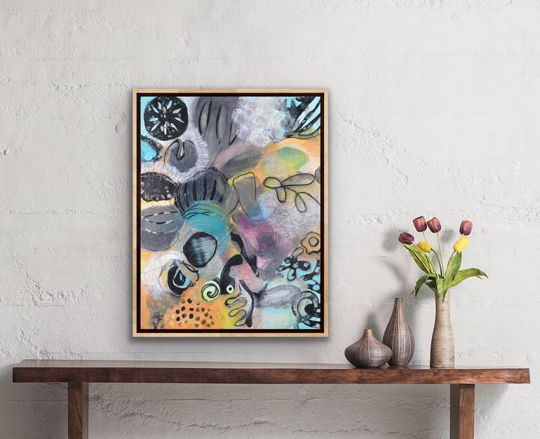 Original Abstract Painting by Debbie Dicker