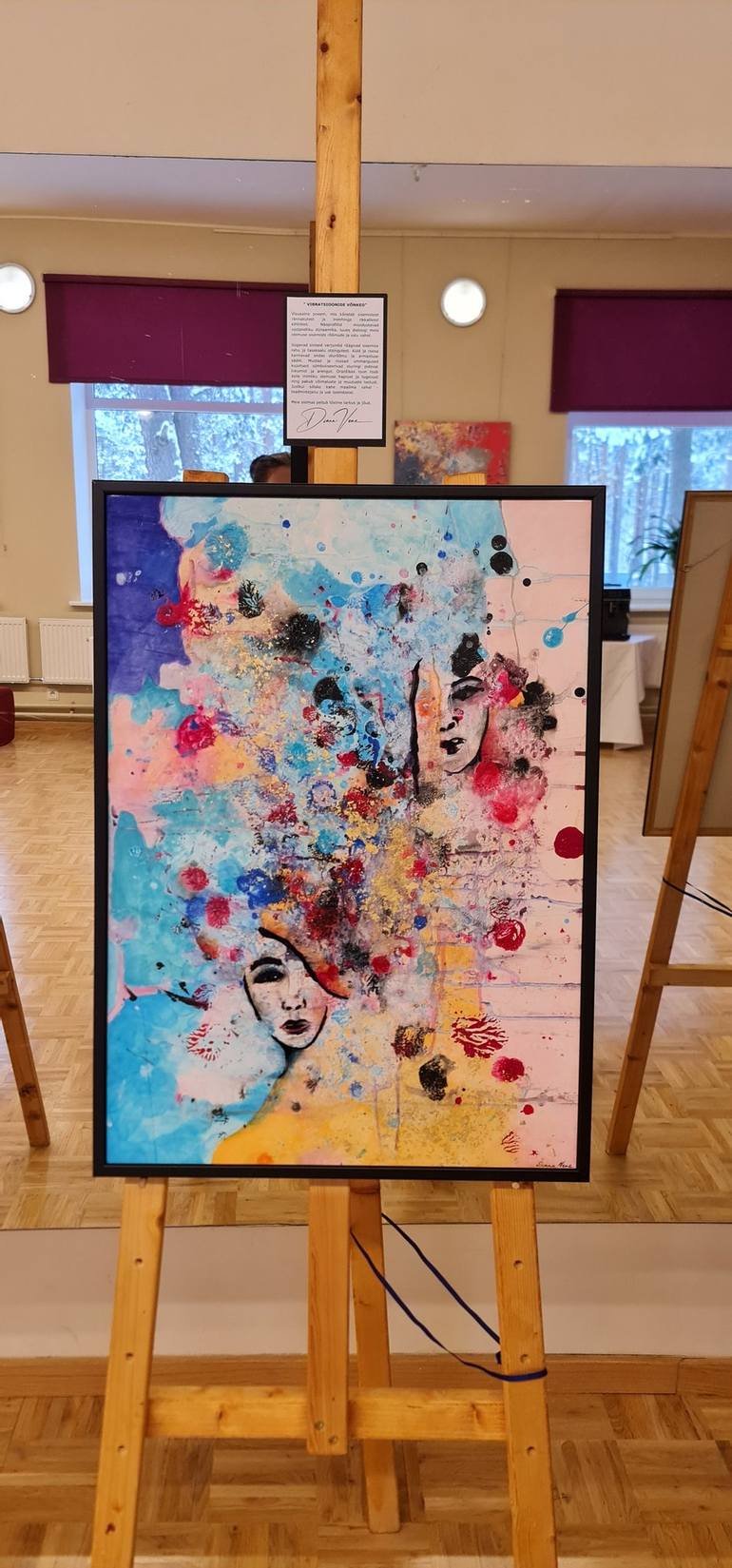 Original Abstract Painting by Diana Vene