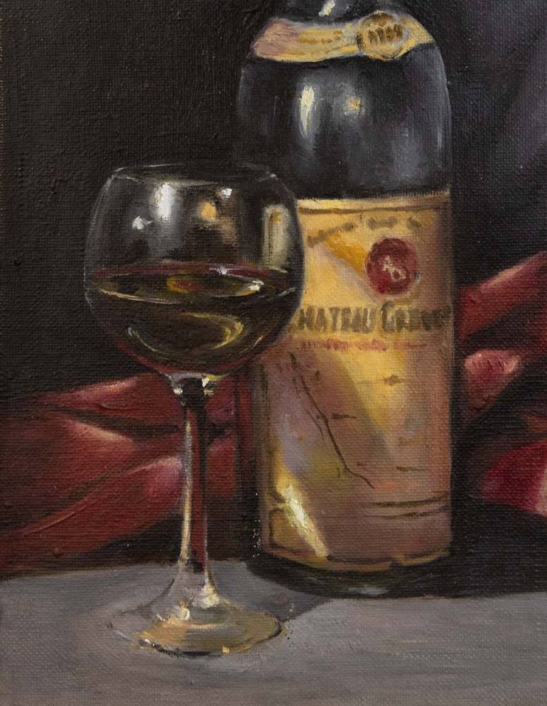 Original Realism Still Life Painting by Yasa MT