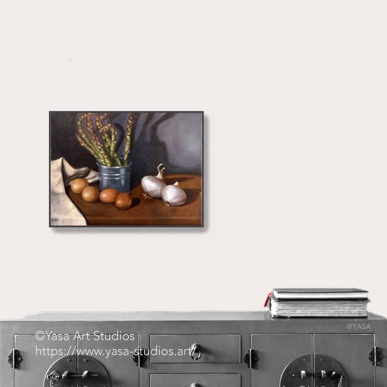 Original Contemporary Still Life Painting by Yasa Mt
