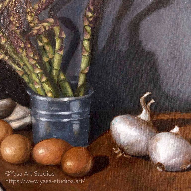 Original Contemporary Still Life Painting by Yasa Mt