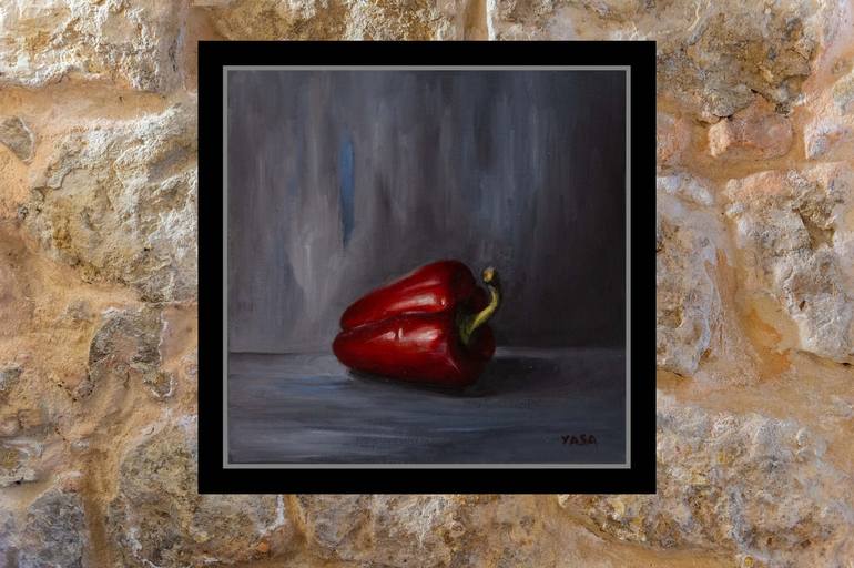 Original Fine Art Food Painting by Yasa MT