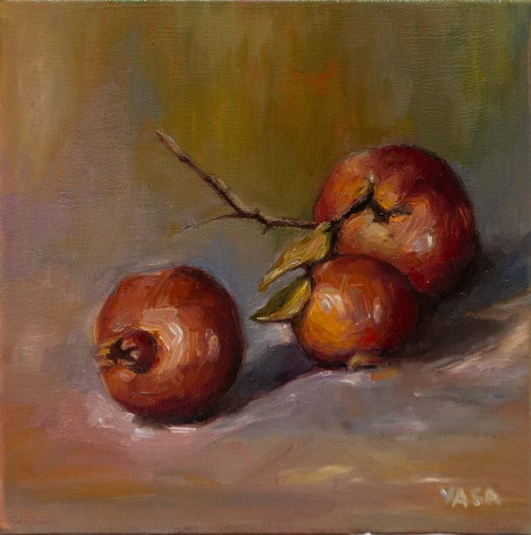 Original Fine Art Food Paintings by Yasa Mt