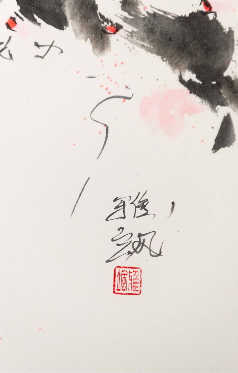 Original Impressionism Floral Painting by Yasa Mt