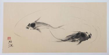 Original Fish Paintings by Yasa MT