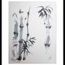 Bamboo shoots. Painting by Yasa MT | Saatchi Art