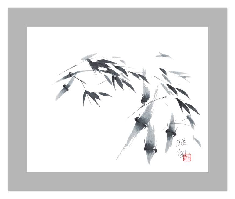 Original Minimalism Nature Painting by Yasa Mt