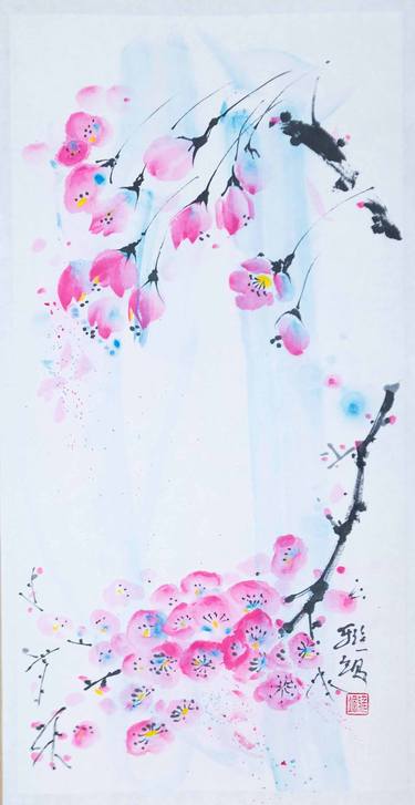 Original Floral Paintings by Yasa MT