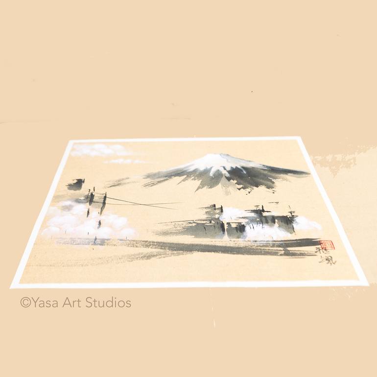 Original Minimalism Landscape Painting by Yasa Mt