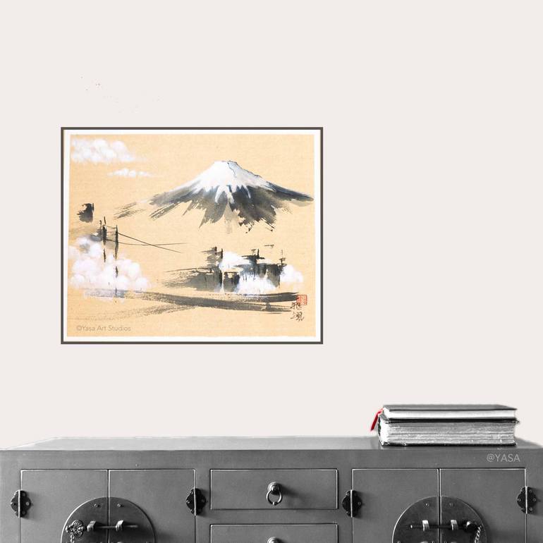 Original Minimalism Landscape Painting by Yasa Mt