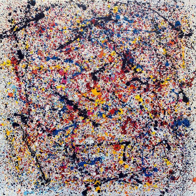 Original Abstract Expressionism Abstract Paintings by Wagner Gaëlle