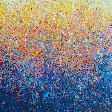 Original Abstract Expressionism Abstract Painting by Wagner Gaëlle