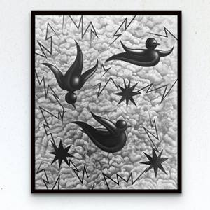 Birds in Storm