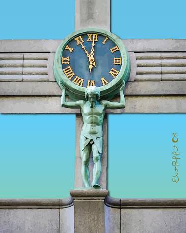 Original Digital Art Classical Mythology Digital by Eliot Raffit
