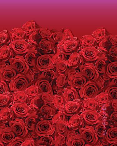 Original Digital Art Floral Digital by Eliot Raffit