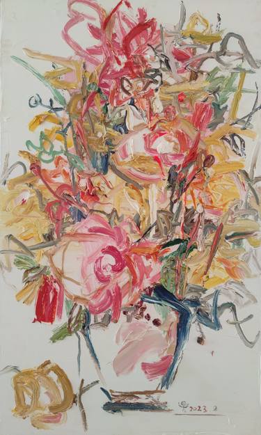 Original Abstract Expressionism Abstract Paintings by 翼鸣 贾
