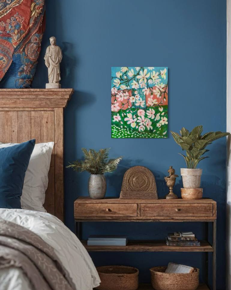 Original Contemporary Botanic Painting by Ana Malia