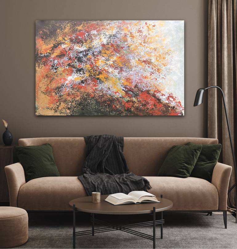 Original Abstract Painting by Aneta T
