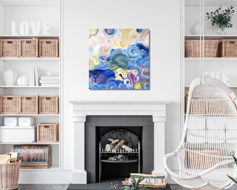 Original Abstract Painting by Jo Claire Hall