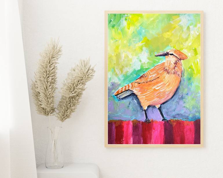 Original Animal Painting by Jo Claire Hall