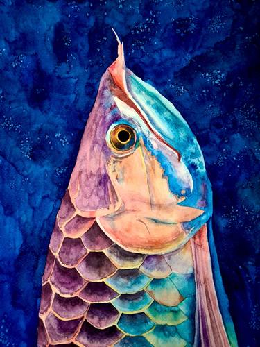 Print of Illustration Fish Paintings by Anastasia Tytarenko
