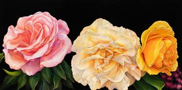 Original Realism Botanic Paintings by Jon Weiss
