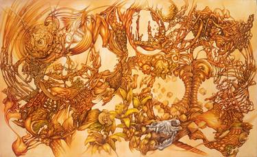 Print of Surrealism Botanic Paintings by Jon Weiss