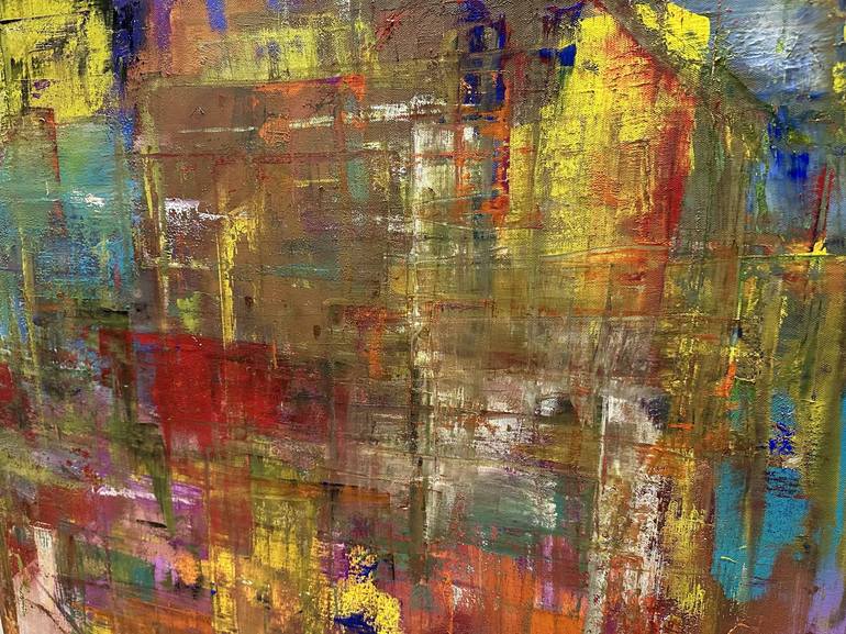 Original Contemporary Abstract Painting by JN concept