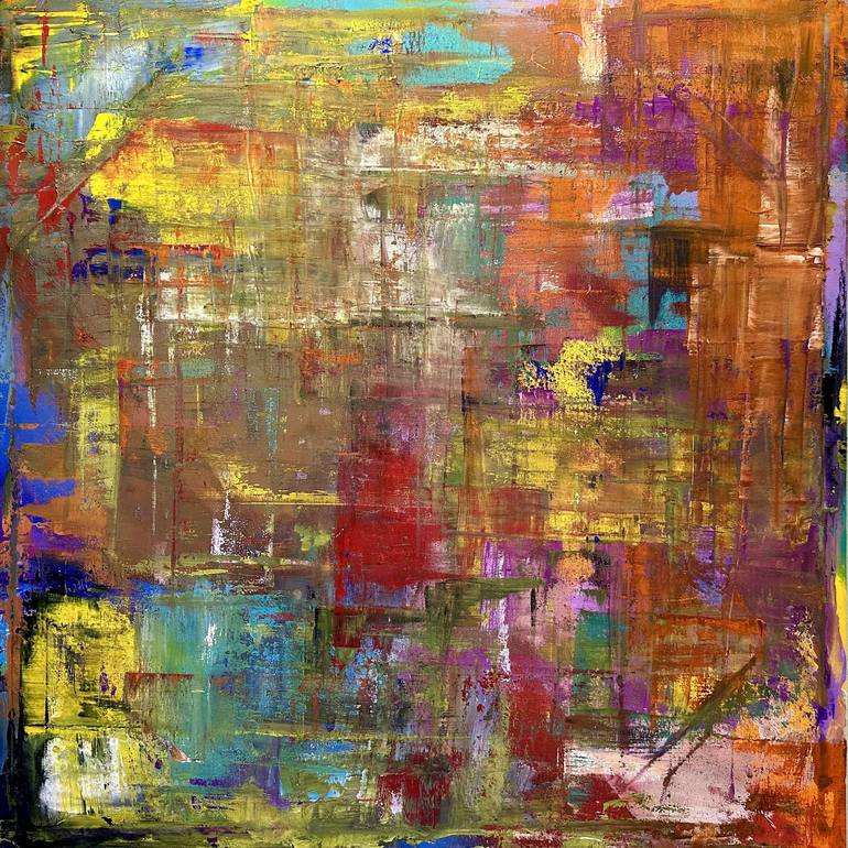 Original Contemporary Abstract Painting by JN concept