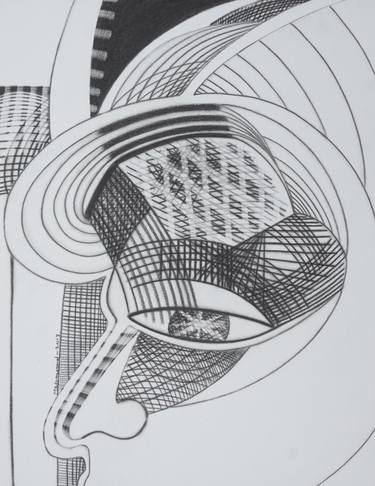 Original Abstract Classical mythology Drawings by Mahmood Ahmad