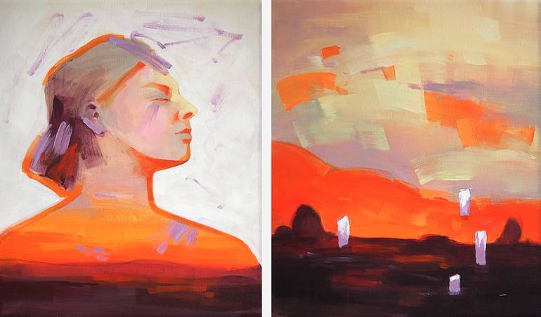 Original  Painting by maryna karapetian