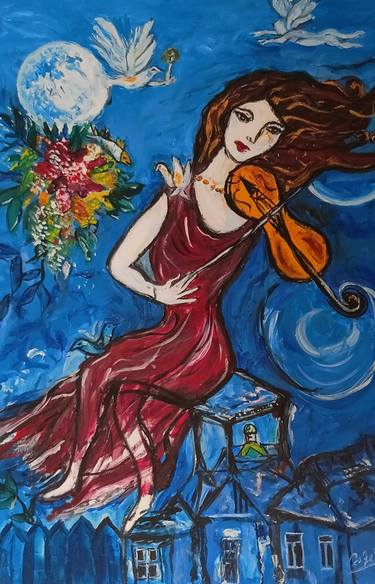 Original Women Paintings by Zorica Rajic