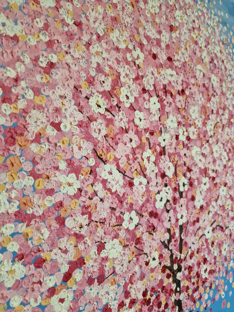 Original Abstract Expressionism Landscape Painting by Nina Semke