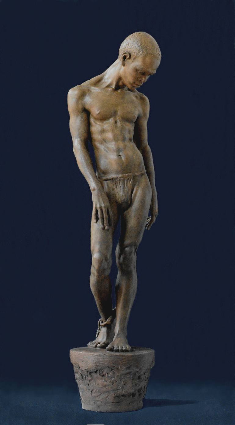 Original Figurative Nude Sculpture by Kate Brockman FNSS