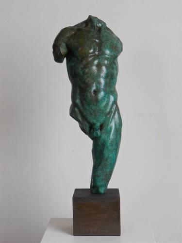 Original Figurative Nude Sculpture by Kate Brockman Fnss