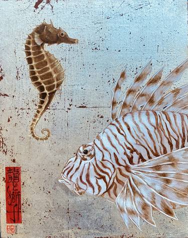 Original Contemporary Animal Paintings by Minako Ota