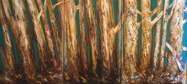 Print of Expressionism Nature Paintings by Nasser Palangi