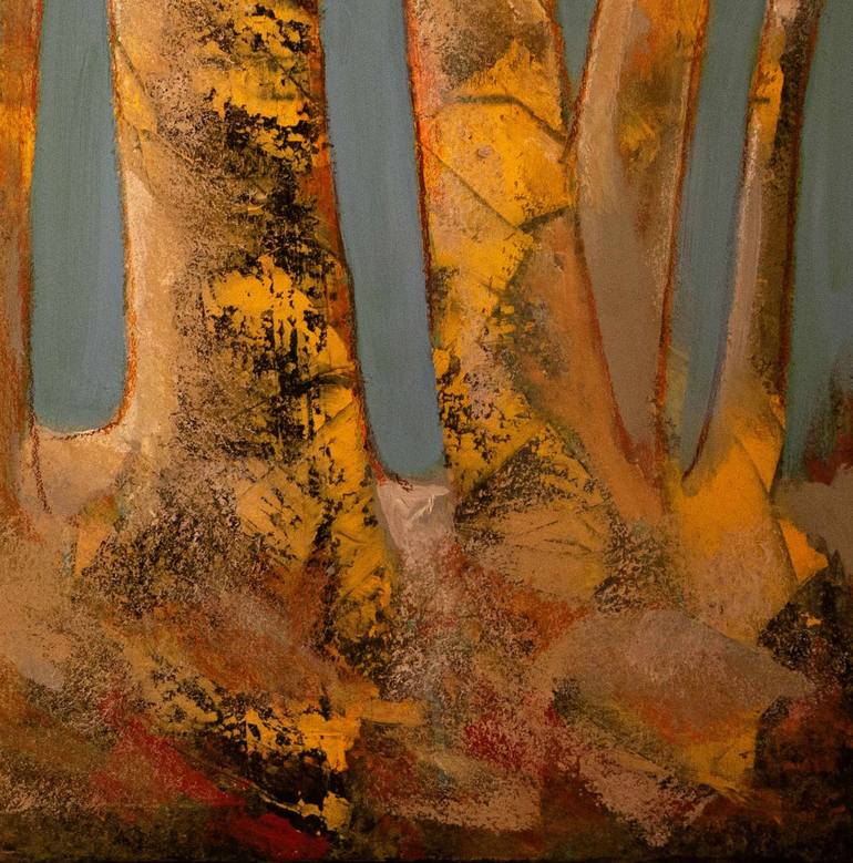 Original Expressionism Nature Painting by Nasser Palangi