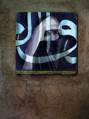 Print of Women Digital by Nasser Palangi