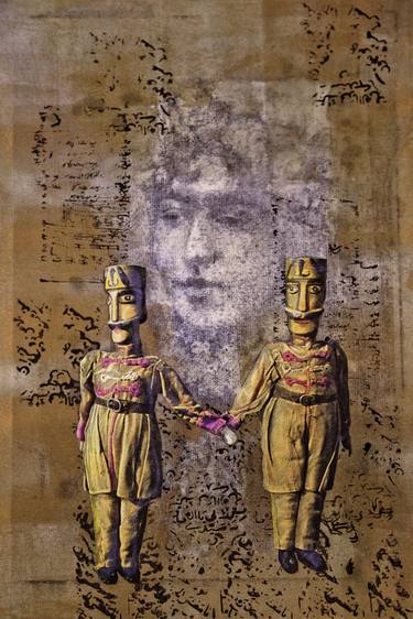 Print of Fantasy Collage by Nasser Palangi