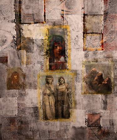 Original People Mixed Media by Nasser Palangi