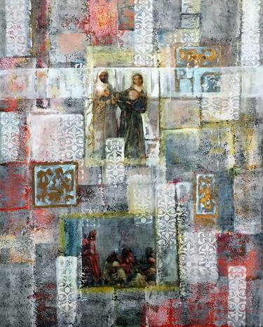 Original People Mixed Media by Nasser Palangi