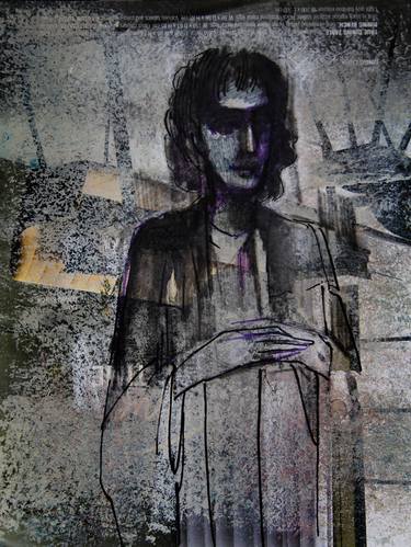 Original People Mixed Media by Nasser Palangi