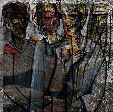 Original People Mixed Media by Nasser Palangi