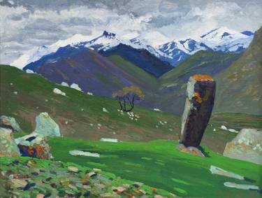 Original Լandscape Landscape Painting by Artur Martirosyan
