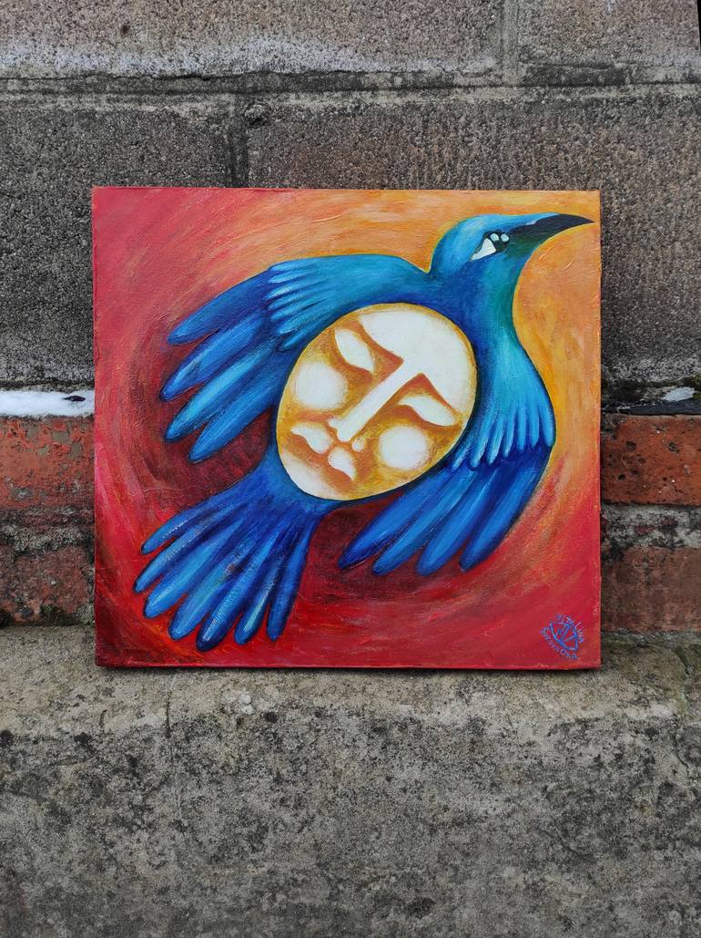 Original Contemporary Animal Painting by Vitalina Sorokaoka