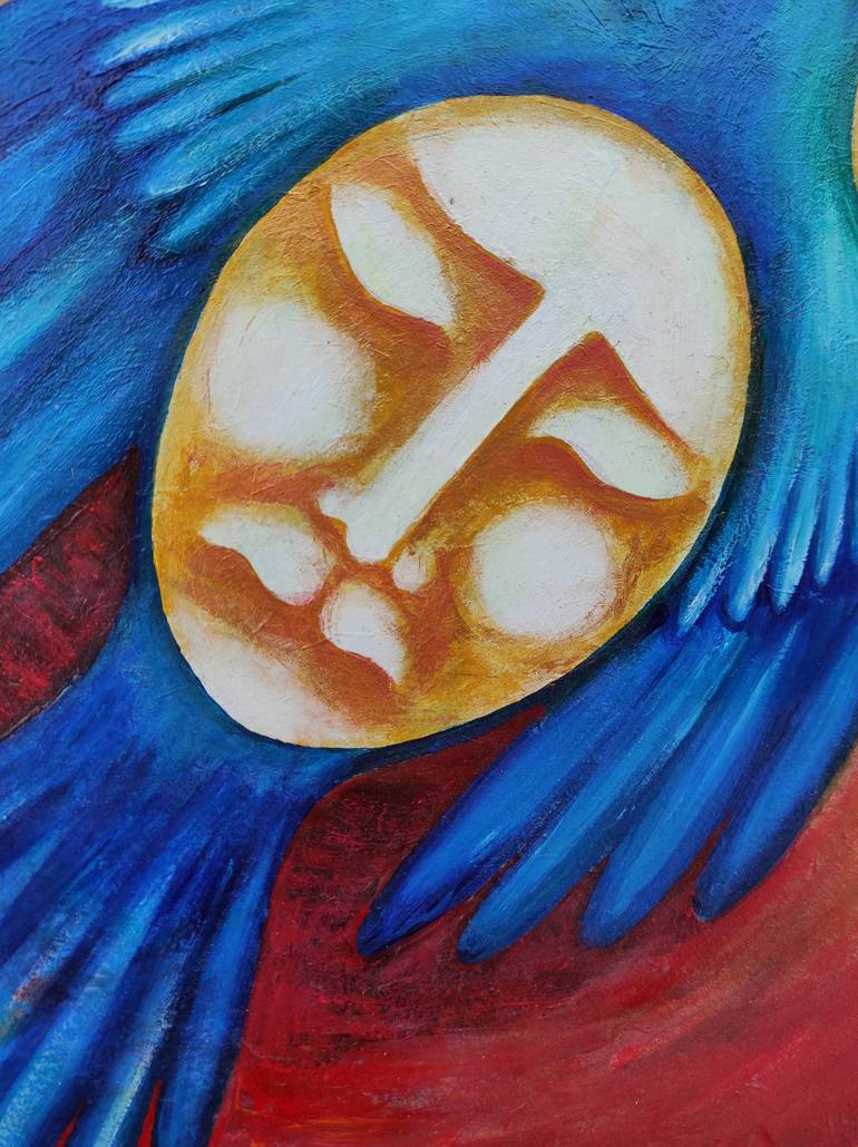 Original Contemporary Animal Painting by Vitalina Sorokaoka