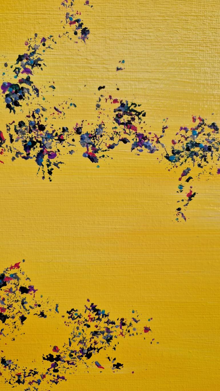 Original Abstract Expressionism Abstract Painting by MałGorzata SobańSka